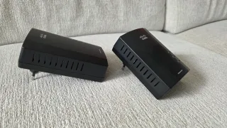 Adaptadores PLC Cisco Linksys PLE400+PLS400 Ethern