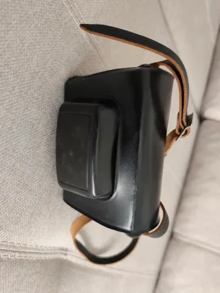 Cámara Kodak Vintage Negra y Plateada