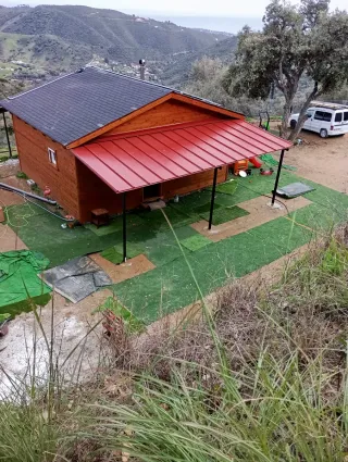 porches  y pergolas en madera y de hierro