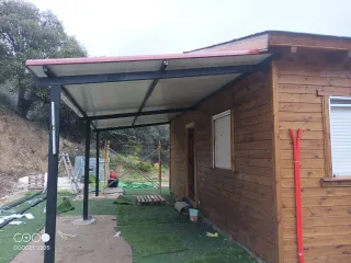 porches  y pergolas en madera y de hierro