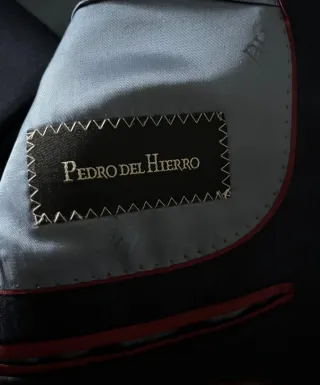 Traje de caballero azul talla 52