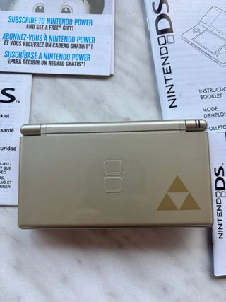 Nintendo DS Lite Edición Zelda Dorada PAL