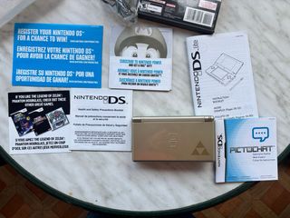 Nintendo DS Lite Edición Zelda Dorada PAL