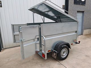 NUEVO: Remolque cerrado 180x138x88 cm