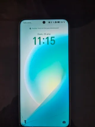 Teléfono Honor 90 lite plateado