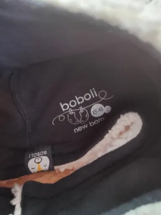 Gorro borreguito oso Boboli Talla XS-46