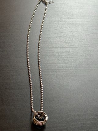 Collana con cerchi intrecciati argento