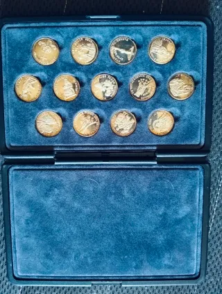 Arras de plata 13 monedas