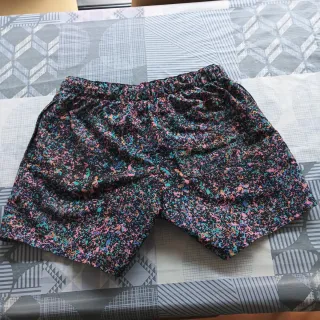 Bañador corto estampado multicolor