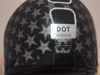 Casco de moto Rockstar