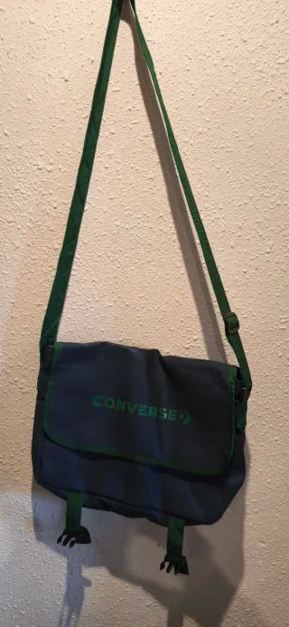 Bolsa Converse Neopreno Negra y Verde