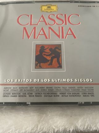 CD Doble Classic Mania - Éxitos Clásicos