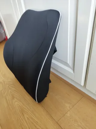 Cojín Soporte Lumbar Negro