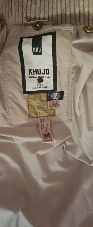 Abrigo Khujo Beige Talla M