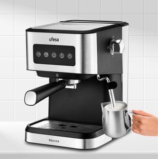 Cafetera Ufesa Monza Espresso y Cappuccino