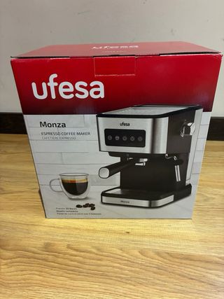 Cafetera Ufesa Monza Espresso y Cappuccino