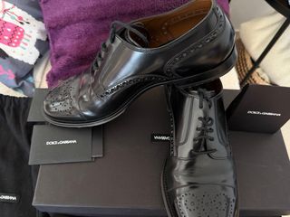 Zapatos Derby Piel Dolce & Gabbana Hombre Negro