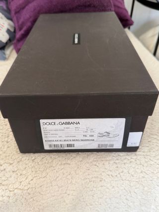 Zapatos Derby Piel Dolce & Gabbana Hombre Negro