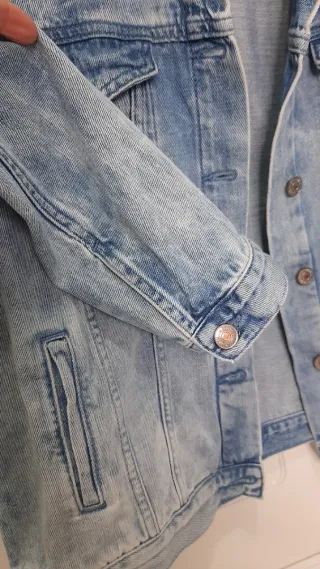 Chaqueta Vaquera Forever 21 Azul