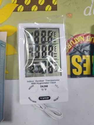 Medidor Temperatura y Humedad Raptor