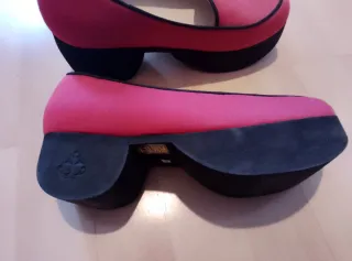 Mocasines Señorita Perez Talla 37 Rojos