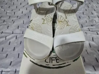 Sandalias Panamá Jack Talla 37 Blancas