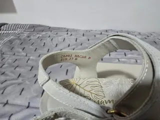 Sandalias Panamá Jack Talla 37 Blancas