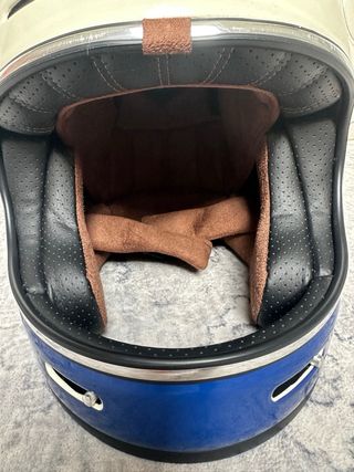 Casco Moto Integral Vintage ECE Homologado