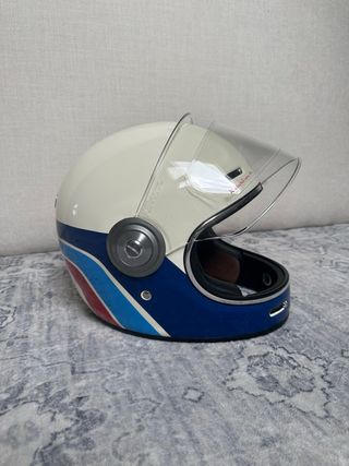 Casco Moto Integral Vintage ECE Homologado