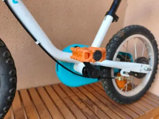 Bicicleta infantil 14 pulgadas. Regalo ruedines.