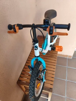 Bicicleta infantil 14 pulgadas. Regalo ruedines.