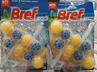 Profumatori WC Bref Limone Power Activ (2x4)