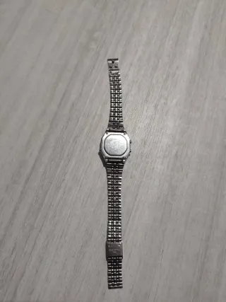 Orologio Casio Argento e Bianco