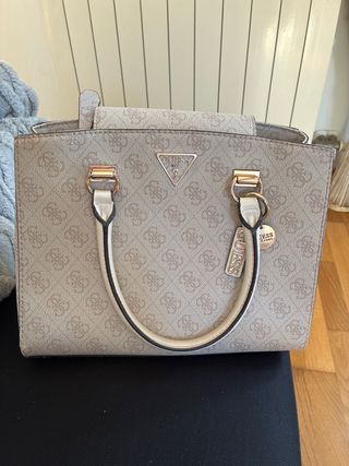 Bolso Guess Beige/Rosa