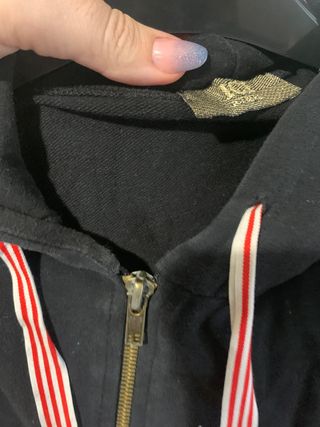 Felpa con cappuccio Iceberg nera taglia M