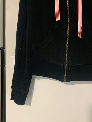 Felpa con cappuccio Iceberg nera taglia M