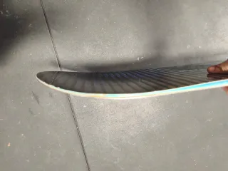 Tabla Snow Burton ( con golpe, reparada)