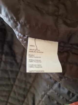 Cazadora caballero piel marrón