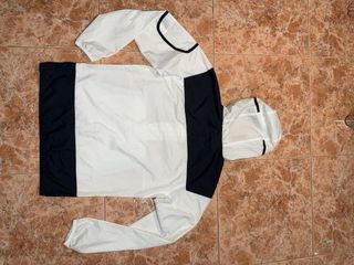 Chaqueta Columbia Blanca y Negra Talla S