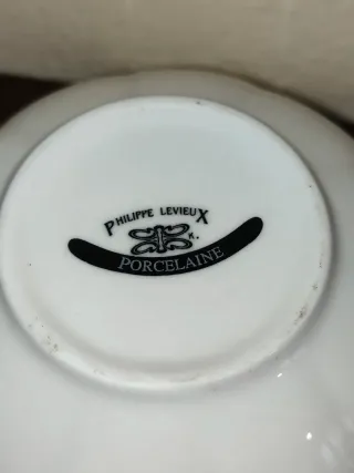 Coppette Limoges in Porcellana