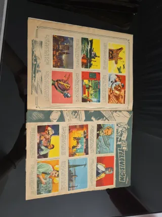 Álbum cromos CONQUISTAS MODERNAS