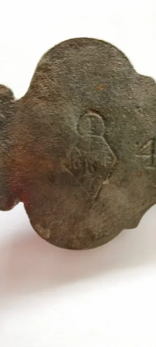 Aldaba/Llamador de puerta inglés marcado Kenrick