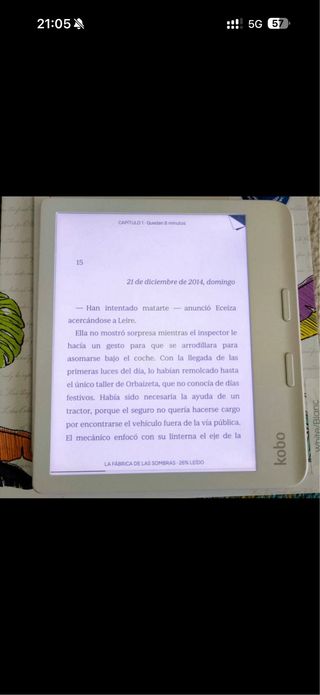 Kobo Libra 2 + Custodia Originale Nera