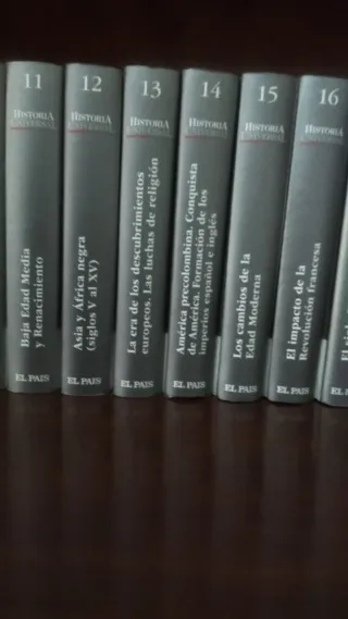 Libros Historia Universal. 20 tomos
