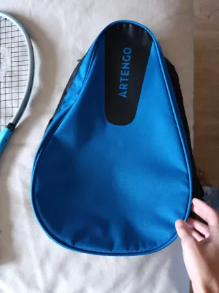 Raqueta de tenis niño Kuikma 25' y bolso Artengo