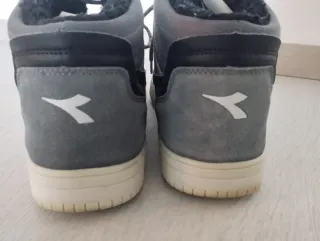 Scarpe uomo Diadora alte n.46 grigie