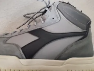 Scarpe uomo Diadora alte n.46 grigie