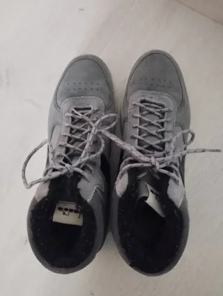 Scarpe uomo Diadora alte n.46 grigie