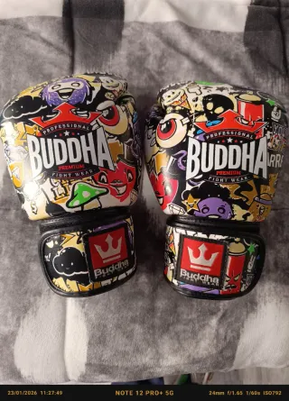 Guantes de Boxeo Buddha - Diseño Graffiti