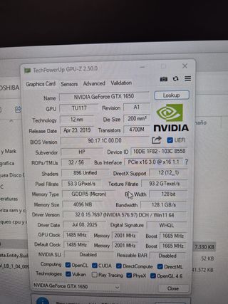 Ordenador Gaming HP Omen i7 Completo